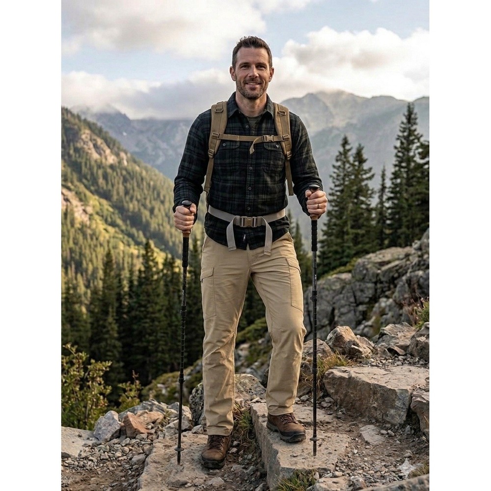 NWT Free Soldier Men's 38x30 Radiant Tactical Hiking Pants Khaki Stretch Cargo